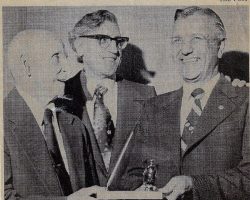 Retirement Gift. <em>Post-Journal</em> (Jamestown), 1975. Retirement Gift.