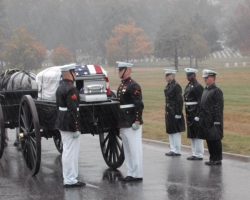 Arlington National Cemetery military funeral honors for John Jachym. Arlington National Cemetery military funeral honors for John Jachym.