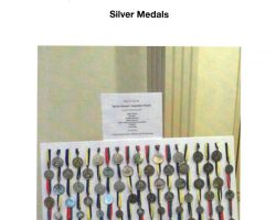 Daniel Bryner's silver medals. Daniel Bryner's silver medals.