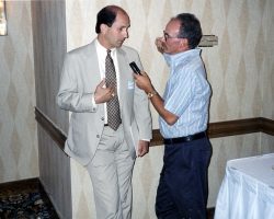 Jim Riggs interviewing Dan Lunetta. withDanLunetta