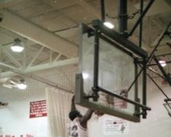 Photo by <em>Post-Journal</em> photographer Mark Anderson. Jamestown vs. Orchard Park at McElrath Gymnasium. December 15, 1998. Jamestown vs. Orchard Park at McElrath Gymnasium. December 15, 1998.