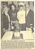Wheeling's Rich Sports History Celebrated.  November 30, 1994.