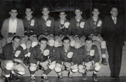 Vinnie Calarco - front row third from left - Calarco's Trojans, 1963.