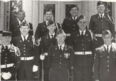 Vinnie Calarco - top row second from left - Westfield American Legion Drill Team.