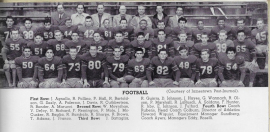 Jamestown High School football team 1954