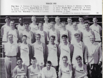 Jamestown High School track team 1952