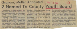 2 Named To County Youth Board. May 10, 1980.