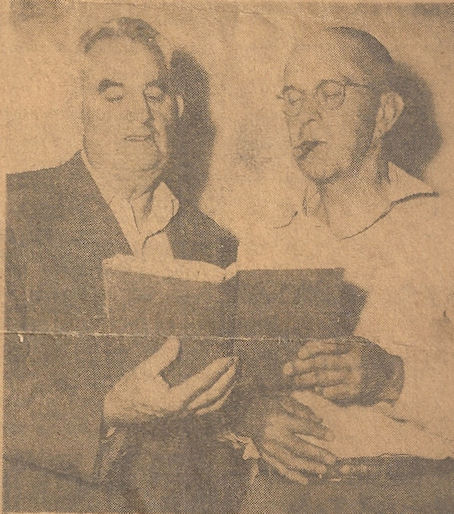 Ray Collins and Hugh Bedient