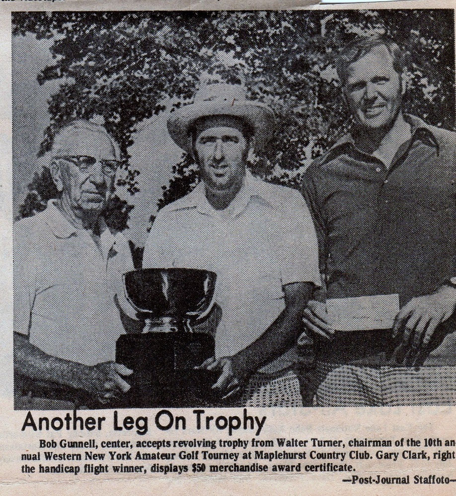 1973 WNY Amateur Golf Tourney winners