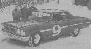 Buesink's 1965 ARCA Ford prior to it's trip to Daytona. Fred Knapp was scheduled to drive, but was replaced by Jack Shanklin.