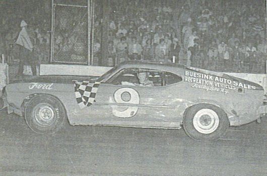 Freddy Knapp, Stateline/Eriez Speedways, 1973.