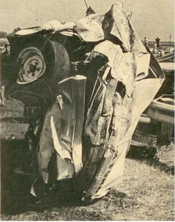 #9 after Jack Shanklin flipped it at Daytona in 1967.