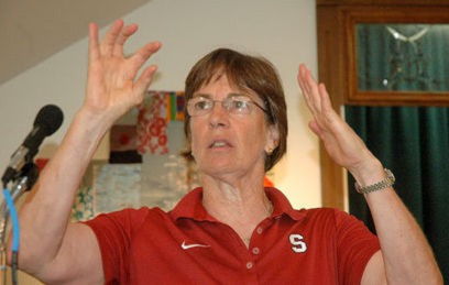 Stanford women’s basketball coach Tara VanDerveer.