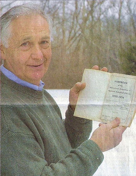 Roger MacTavish with the rule book.