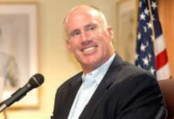 Frewsburg native and former NFL linebacker Shane Conlan.
