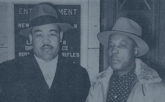 Joe Louis and Jimmy Clark