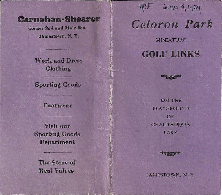 Celoron Park memorabilia