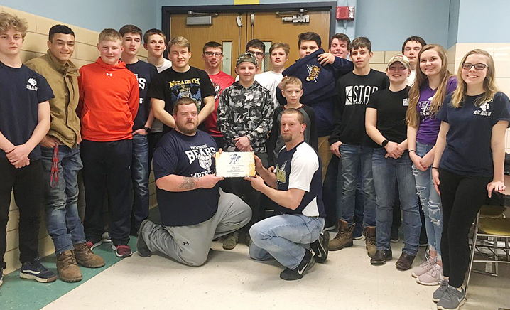 Frewsburg wrestling team.