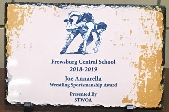 Joe Annarella Wrestling Sportsmanship Award