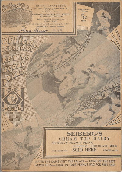 Jamestown Pirates - 1939