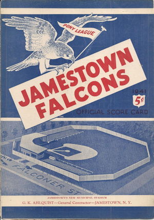 Jamestown Falcons 1941 program