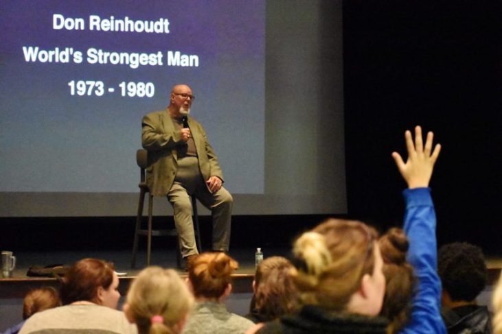 Don Reinhoudt, former world’s strongest man.