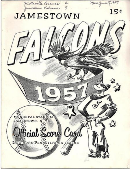 Jamestown Falcons, 1957.