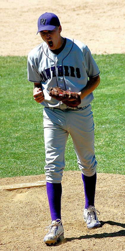Pine Valley’s Jon Howard celebrates.