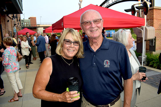 Cindy Miller with Randy Anderson.