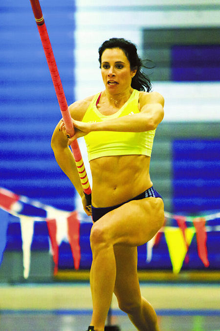Jenn Suhr at Steele Hall at SUNY.