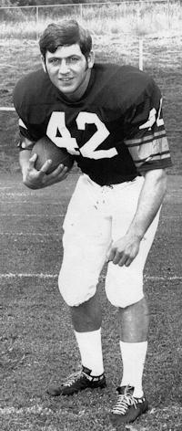 Bob Barlette in uniform for Syracuse University.