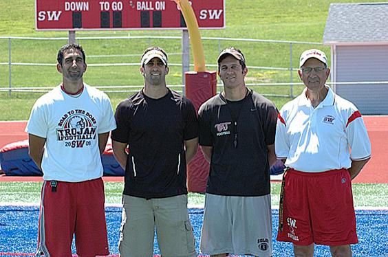 From the left are Jay, Nick, Mike and Fran Sirianni.