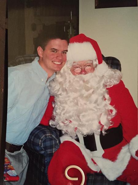 Matthew and his grandfather Gunnard.
