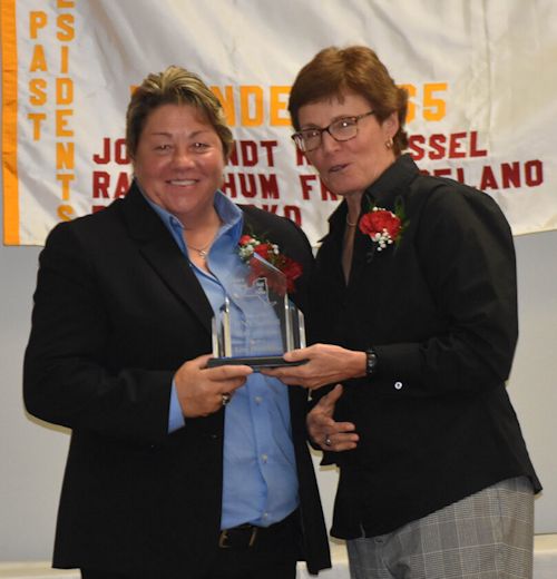 Lori Franchina and Pam Amabile.