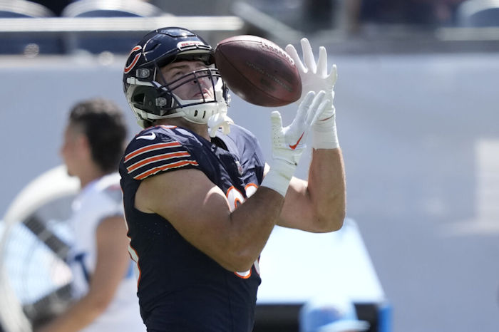 Jamestown native Stephen Carlson was one of 11 players signed to the Chicago Bears’ practice squad.