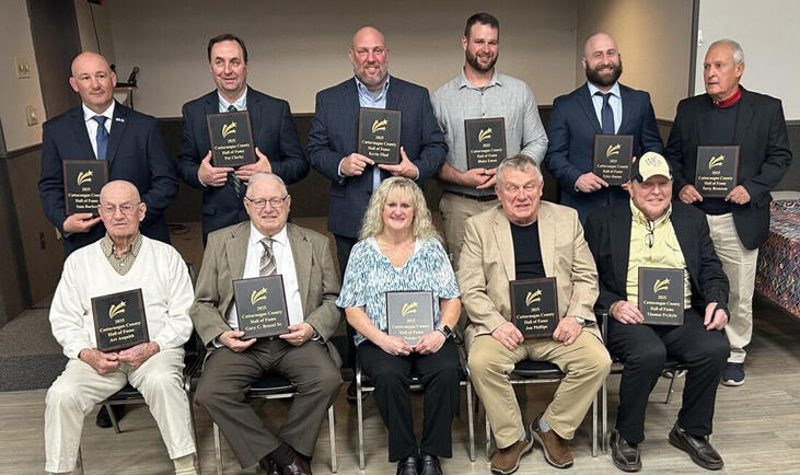 The Cattaraugus County Sports Hall of Fame 2025 inductees.