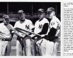 1952, Irv Noren is traded to the NY Yankees. 1952 NY Yankees