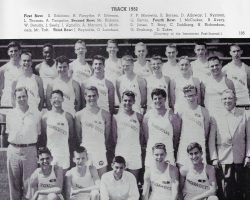 Jamestown High School track team 1952