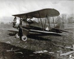 Dr. Harold Blaisdell's airplane.