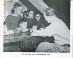 1948 Boys' Club building campaign booklet page 3 Boys Club program 1948 p3