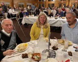 D&S Glass Service table, Sammy LaMancuso, Cindy Peterson and Steve LaTone D&S Glass Service table, Sammy LaMancuso, Cindy Peterson and Steve LaTone