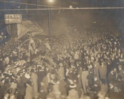 Jamestown parade for Bedient 1912