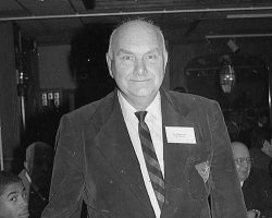 Lyle Parkhurst at the 1987 CSHOF induction dinner.