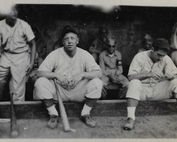 John Newman playing for the Army in the Phillipines 1944. John Newman playing for the Army in the Phillipines 1944.