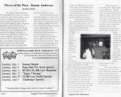 Pieces of the Past - Randy Anderson. <em>Steppin' Out </em> (Warren, PA), May 2021. Pieces of the Past - Randy Anderson. May 2021.