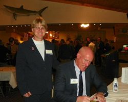 Tammy Rea and Shane Conlan.