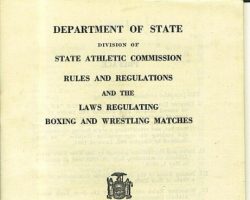 1945 boxing / wrestling rules boxing-wrestling rules 1945
