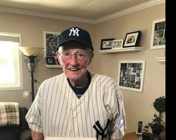 Irv Noren in his home, June 13, 2017.
Photo courtesy Chris Olsen. Irv Noren June 2017