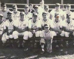 1966 New York State 13 yr. old Babe Ruth championship team. 1st row: Jeff Newman (batboy). 2nd row: John Newman (manager), Rich Panebianco, Jeff DePetro, Greg Moran, Bob Darling, Jerry Jacobson, Doug Thompson, Dave Abrahamson, Don Abrahamson (coach) 3rd row: Chuck Moran (coach), Phil Cordosi, Mark Wilson, Dan Greco, Jack Alonge, Gary Sorenson, Steve Arnone, Bob Trubic. 1966 John Newman