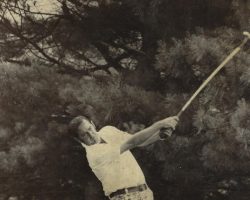 Bob Gunnell driving.